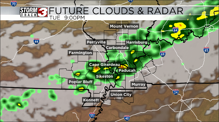Rain Tuesday
